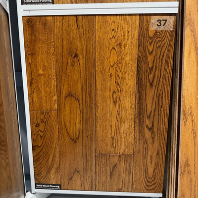 Kensington Solid Wood Oak Golden Handscraped UV Lacquered
